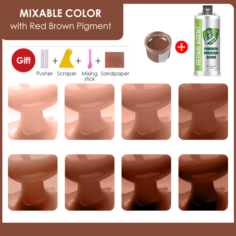 Powerful Double-Tube Porcelain Repair Kit-19