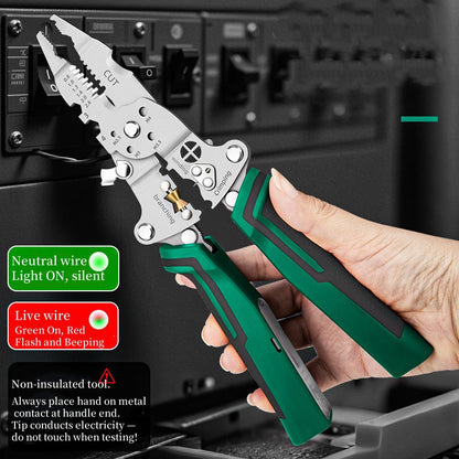 Multi-Function Foldable Wire Stripper with Voltage Tester-3