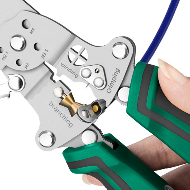 Multi-Function Foldable Wire Stripper with Voltage Tester-7