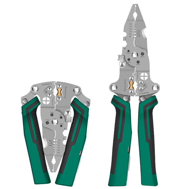 Multi-Function Foldable Wire Stripper with Voltage Tester-11