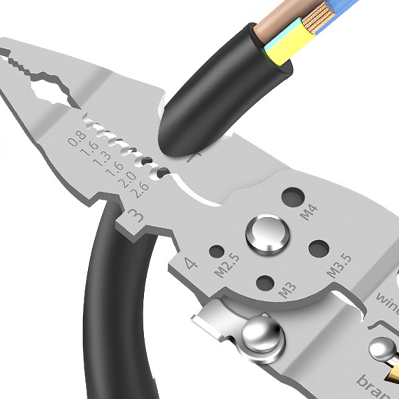Multi-Function Foldable Wire Stripper with Voltage Tester-9