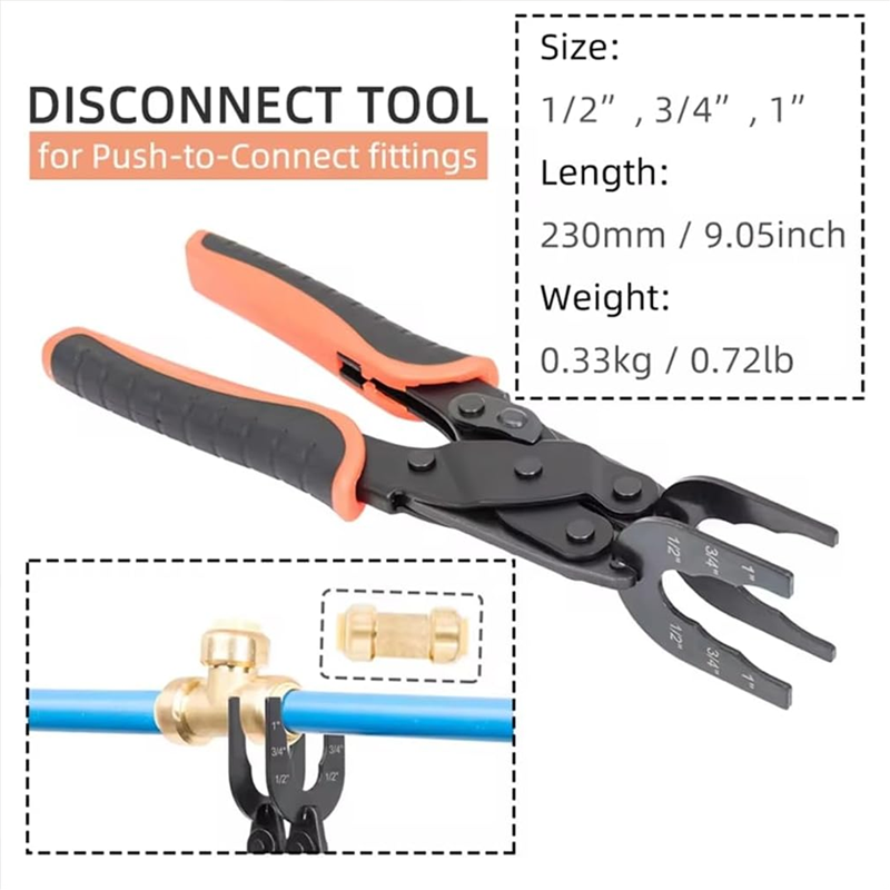 🔥While Supplies Last 40% OFF!🎉 Push-Fit Disconnect Tong Tool-7