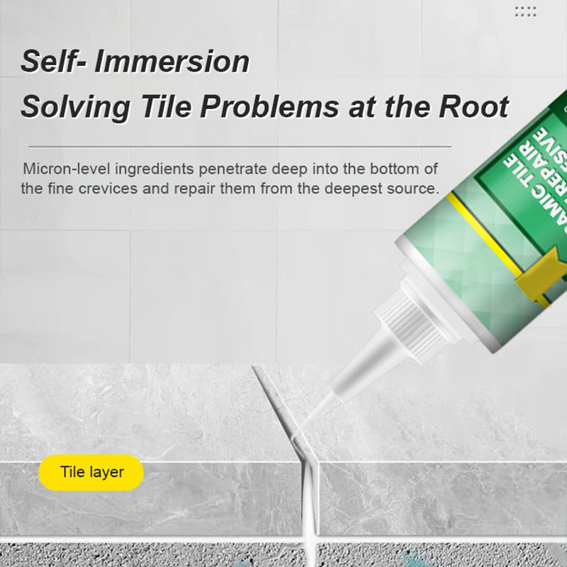 🔥While Supplies Last 40% OFF!🎉 Ceramic Tile Drum Repair Adhesive-6