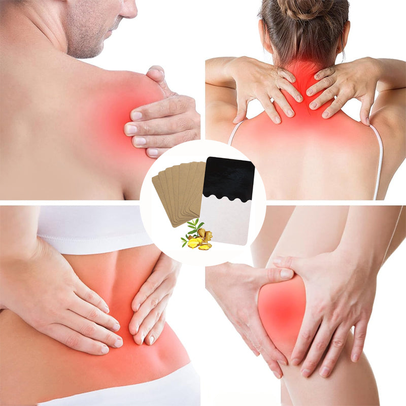 Ginger Pain Relief Patches – Natural Heat Therapy for Aches & Stiffness | Stick It Where It Hurts! 💆‍♀️-12