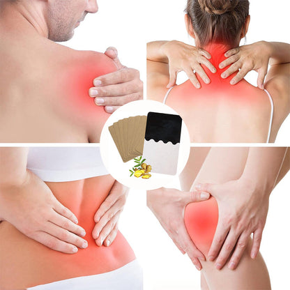 Ginger Pain Relief Patches – Natural Heat Therapy for Aches & Stiffness | Stick It Where It Hurts! 💆‍♀️-12