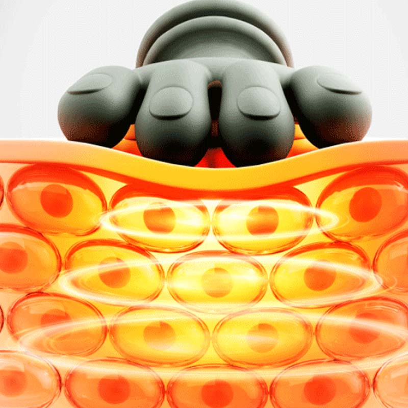 Neck Massager Pillow with 3-Speed Adjustment-2