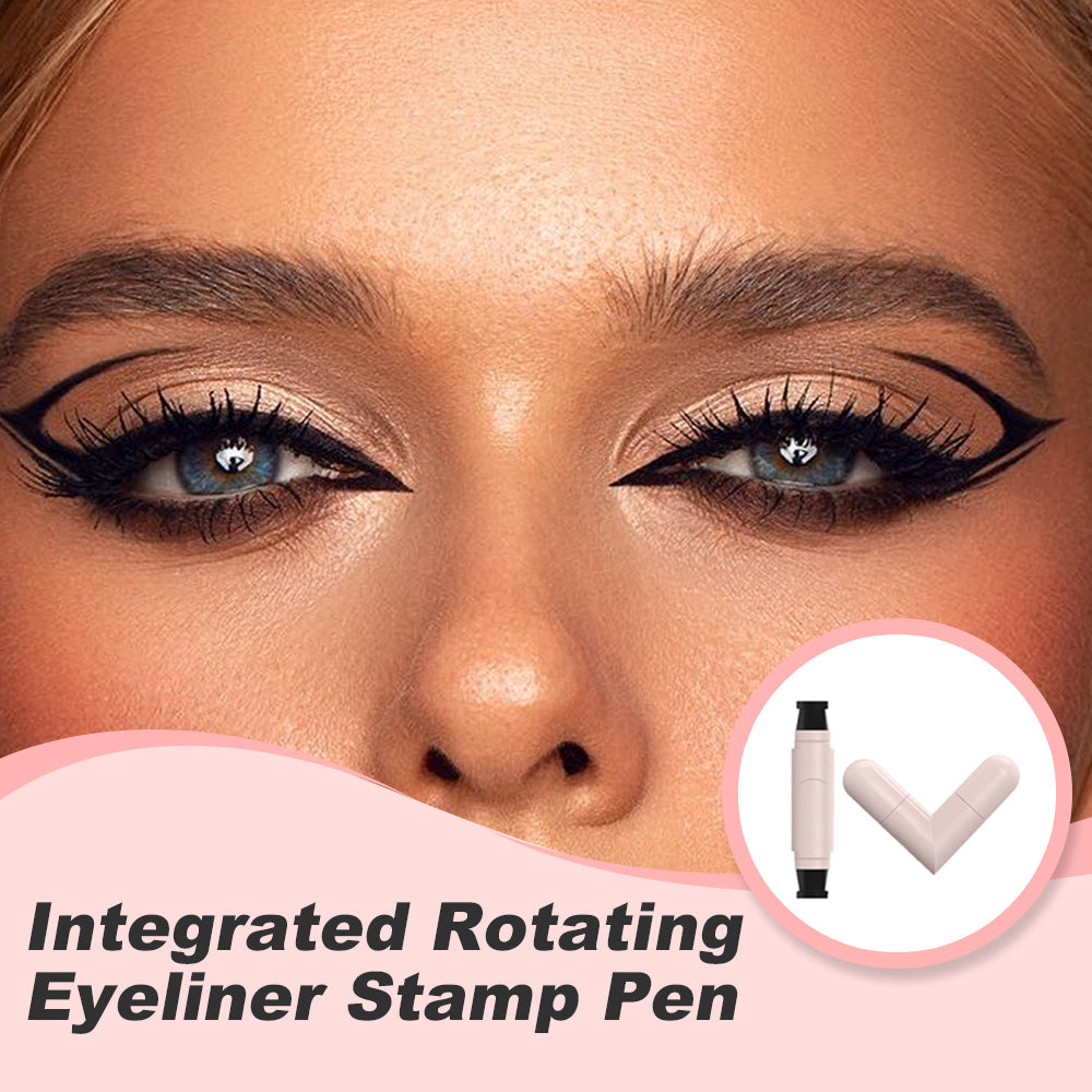 Integrated Rotating Eyeliner Stamp Pen-9