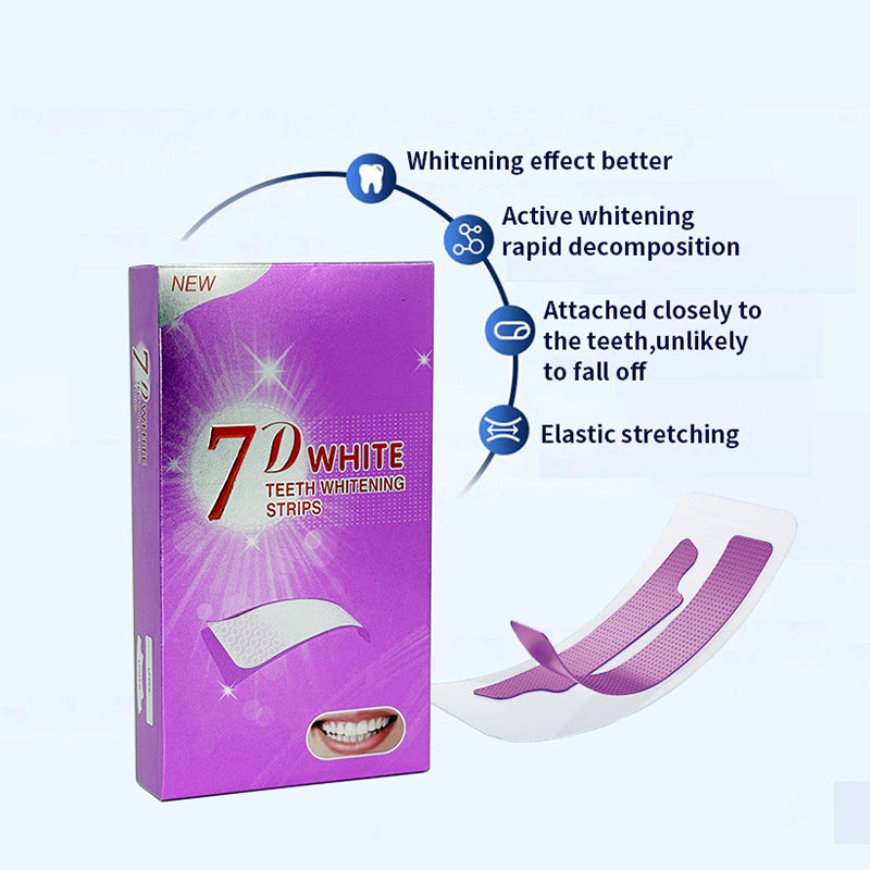 💜LAST DAY 40% OFF💜Teeth Whitening Strips （14 PCS）💫-4