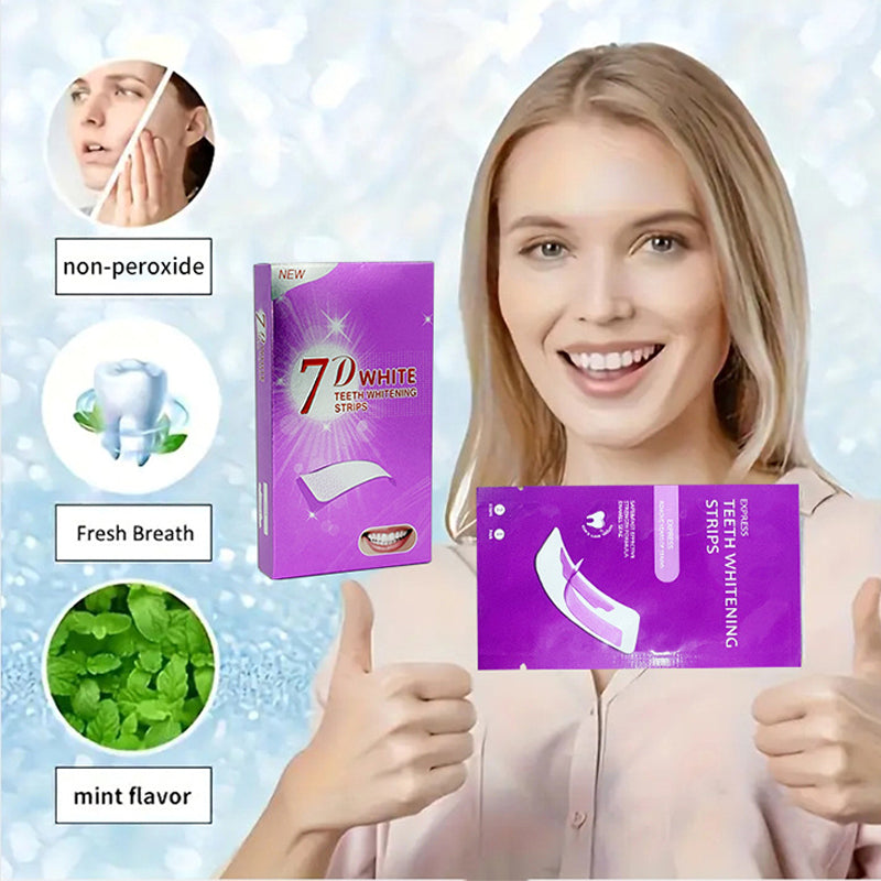 💜LAST DAY 40% OFF💜Teeth Whitening Strips （14 PCS）💫-3