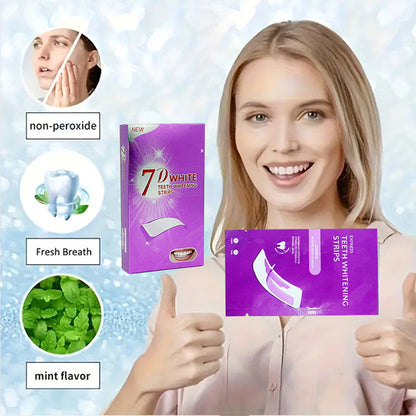 💜LAST DAY 40% OFF💜Teeth Whitening Strips （14 PCS）💫-3