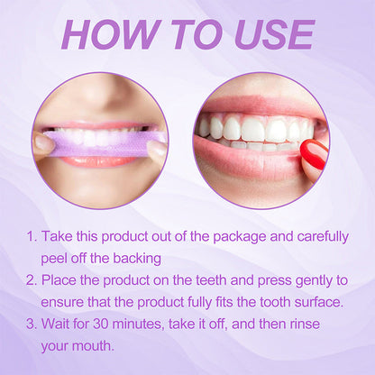 💜LAST DAY 40% OFF💜Teeth Whitening Strips （14 PCS）💫-7