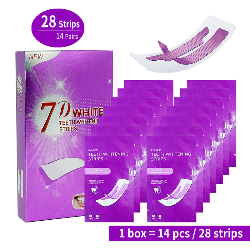 💜LAST DAY 40% OFF💜Teeth Whitening Strips （14 PCS）💫-9