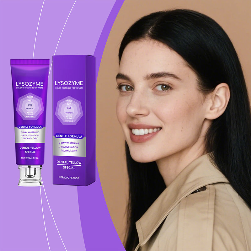 Lysozyme Purple Whitening Toothpaste