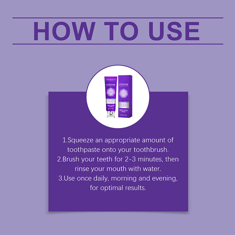 Lysozyme Purple Whitening Toothpaste-2