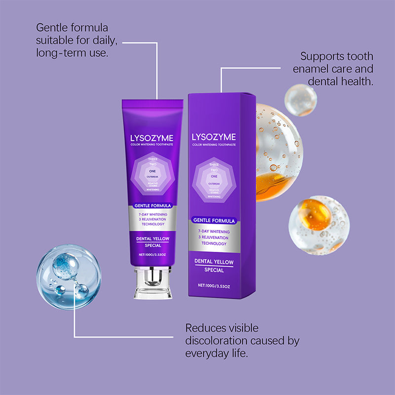 Lysozyme Purple Whitening Toothpaste-7