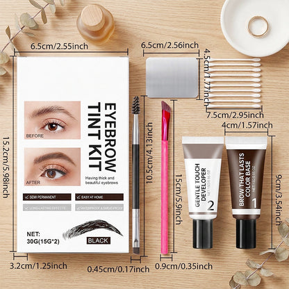 🔥Limited time offer💖Professional Eyebrow Coloring Kit✨ Perfect Brows In Minutes – No Salon Needed