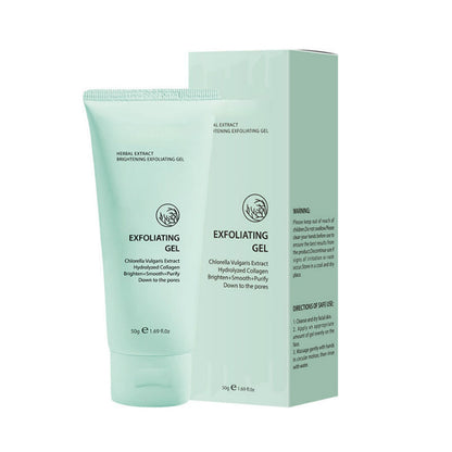 🥳2026 HOT SALE🥳💞50K+ SOLD!💥👵🌸 50% OFF! Herbal Brightening Exfoliating Gel – Gently lifts dead skin, unclogs pores. Aloe vera soothes & hydrates. Reveals smoother, radiant skin. 🧴✨