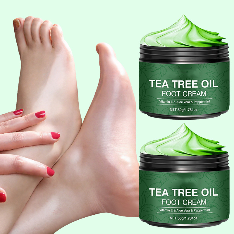 🥳2026 HOT SALE🥳💞50K+ SOLD!✨ 💝Soothing Aloe Vera & Tea Tree Foot Moisturizer-1