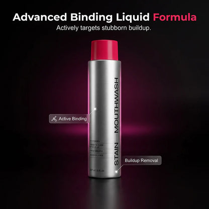 🔥2026 SALE -Advanced Stain-Lifting Whitening Mouthwash: Visible Debris Removal & Fresh Breath