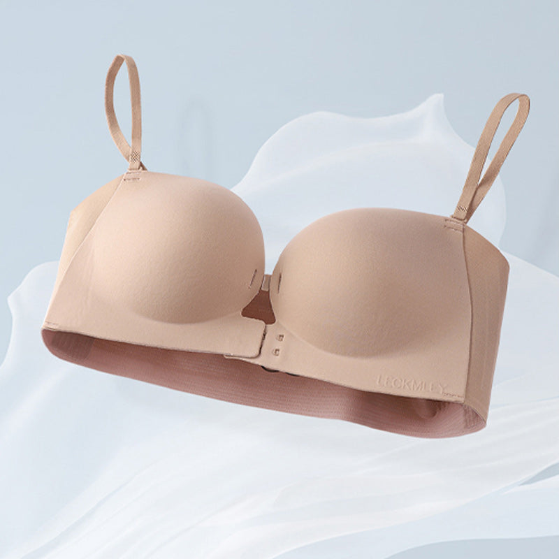 💜Seamless Front Closure Bra With Adjustable Straps-10