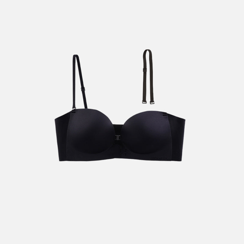 💜Seamless Front Closure Bra With Adjustable Straps-2