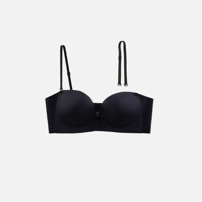 💜Seamless Front Closure Bra With Adjustable Straps-2