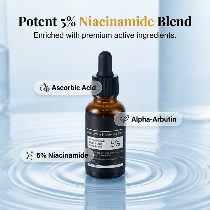 Moisturizing and Soothing Niacinamide Brightening Serum-2