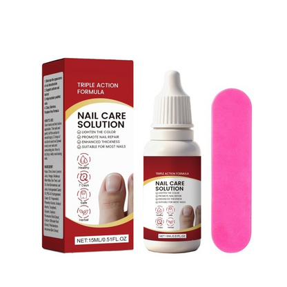 ⭐BUY 1 GET 1 FREE⭐🦶Triple Action Nail Care Kit – Reduces thickness, smooths surface, strengthens brittle nails. Dropper precision. Faster results! 💅✨