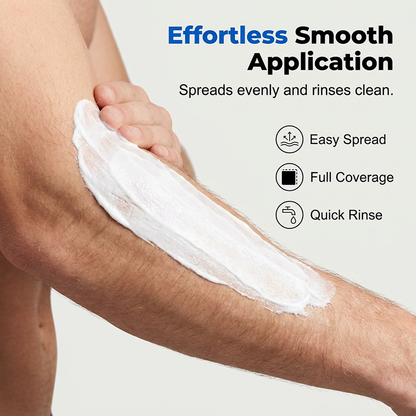 🎁2026 New Arrivals 50% OFF💥💨 Men's Gentle Hair Removal Cream – No Razor, No Pain, No Irritation | Smooth in 5 Mins ⏱️✨
