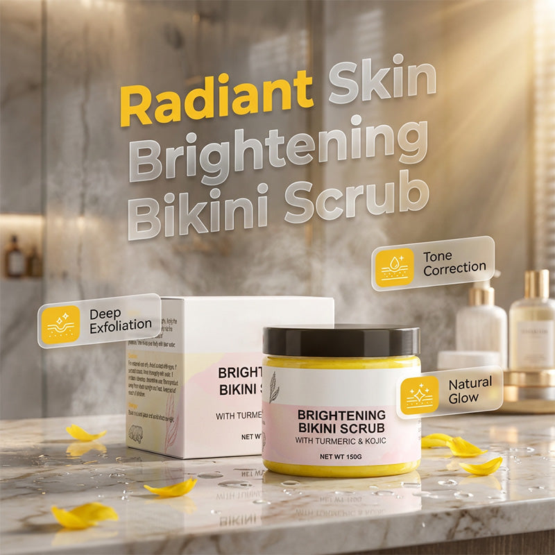 Exfoliating Brightening Scrub for Bikini Line & Underarms