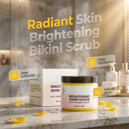 Exfoliating Brightening Scrub for Bikini Line & Underarms