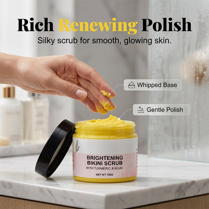 Exfoliating Brightening Scrub for Bikini Line & Underarms