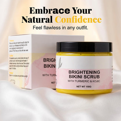 Exfoliating Brightening Scrub for Bikini Line & Underarms
