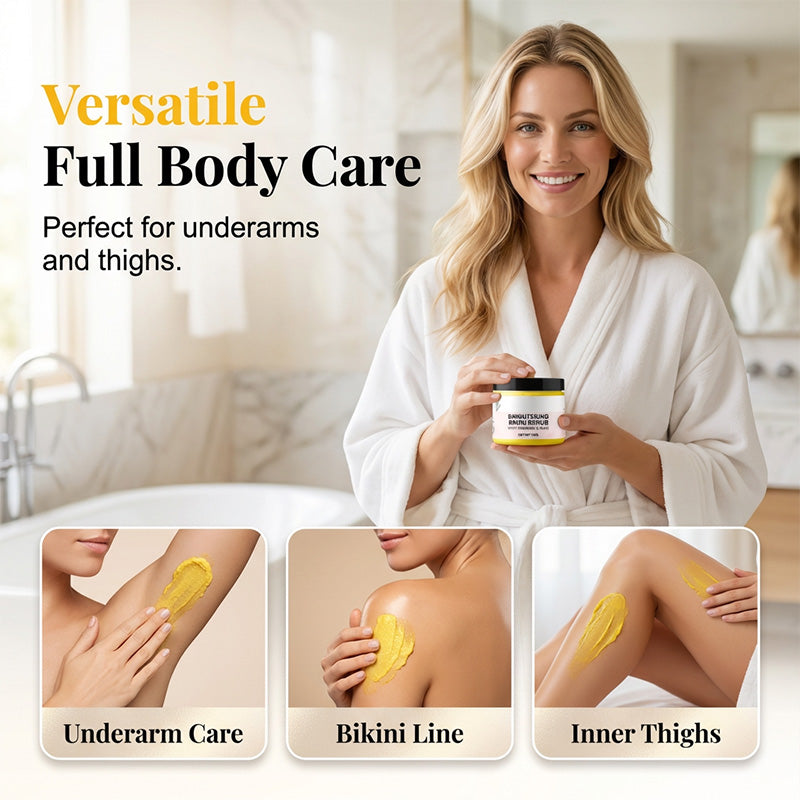 Exfoliating Brightening Scrub for Bikini Line & Underarms